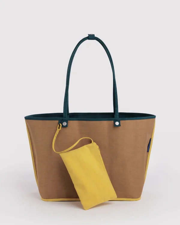 Large Nylon Reversible Tote - Deep Sea Mix - Material: heavyweight-nylon