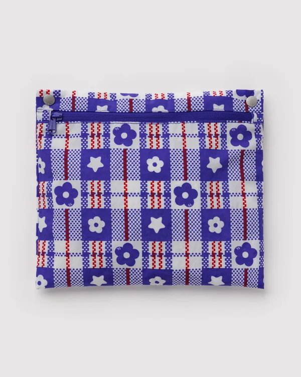 Cloud Carry-On - Market Plaid Blue
