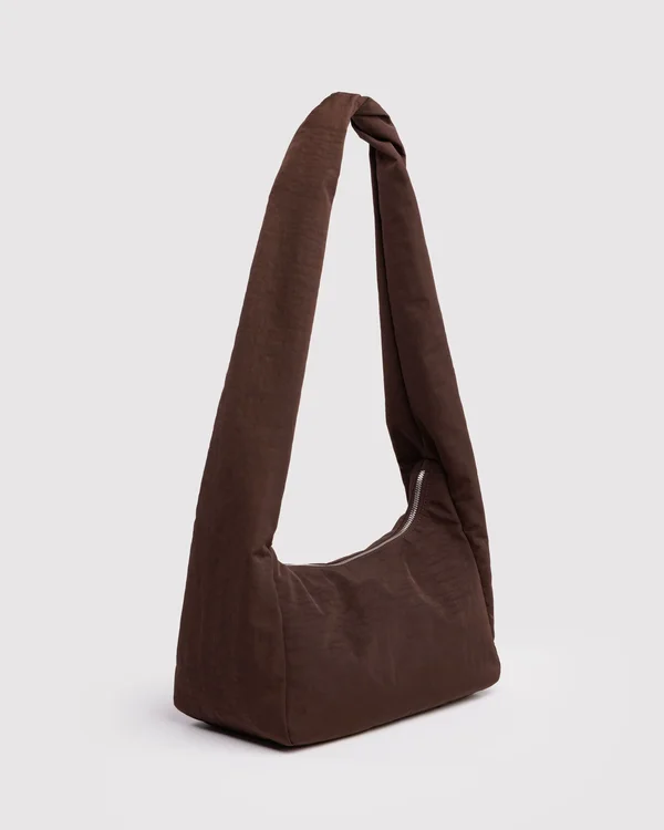 Nylon Meringue Bag - Coffee