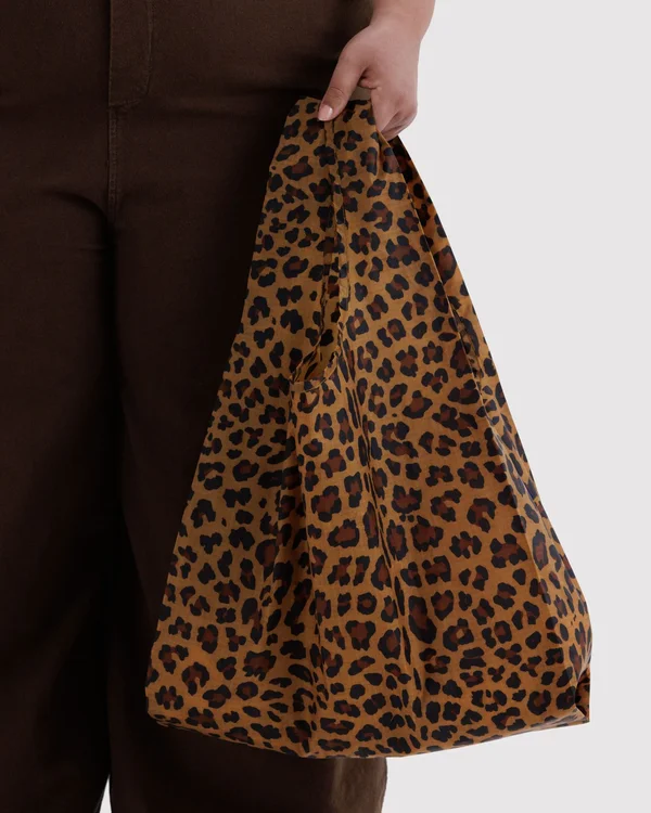 Standard Baggu - Leopard - Material: ripstop-nylon