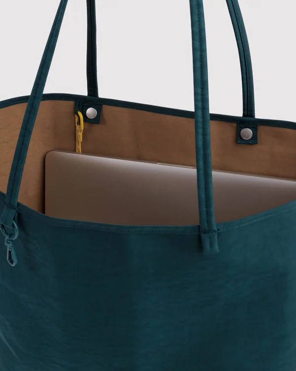 Large Nylon Reversible Tote - Deep Sea Mix - Material: heavyweight-nylon