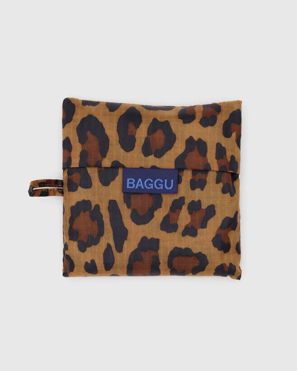 Standard Baggu - Leopard - Material: ripstop-nylon