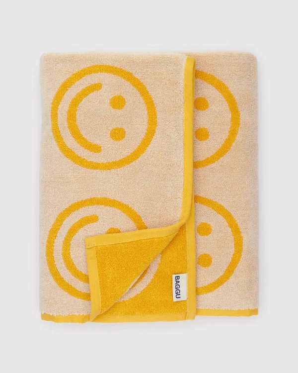 Bath Towel - Happy Marigold - Material: organic-cotton
