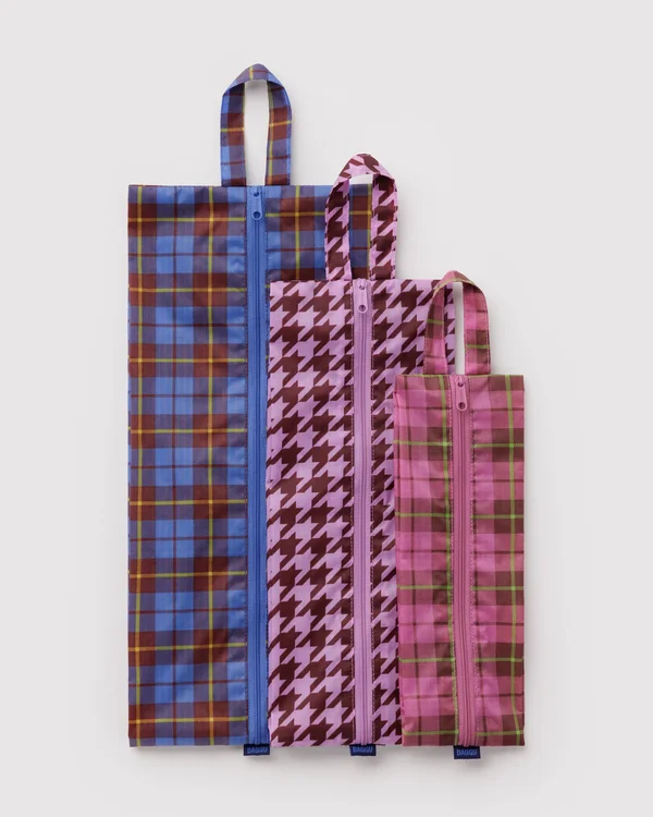 3D Zip Set - Check Mix - Size: OS