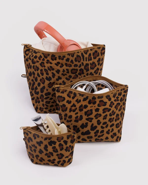 Go Pouch Set - Leopard